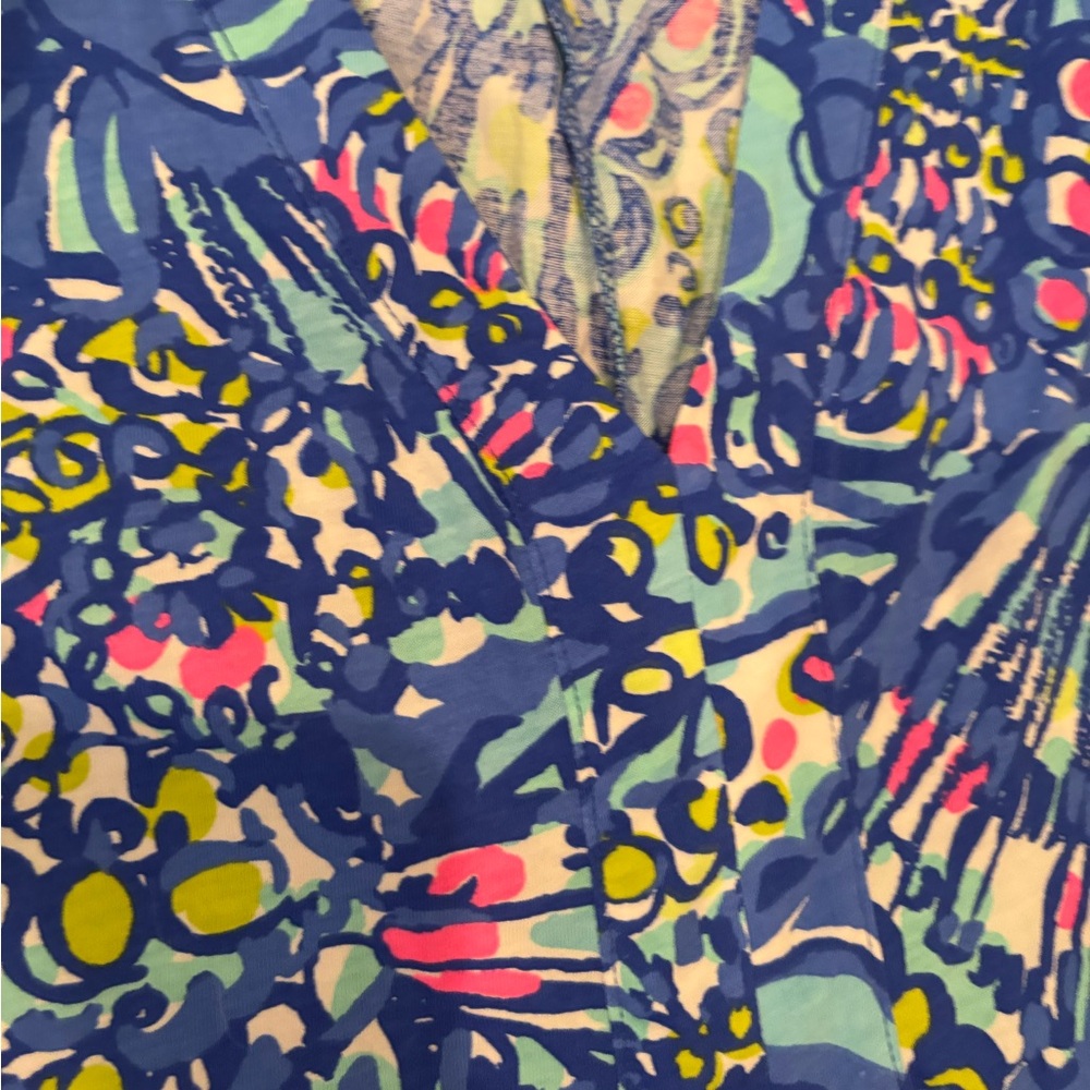 NWOT Brand New Lilly Pulitzer Amina Dress in Neon Ceviche - Picture 2 of 4